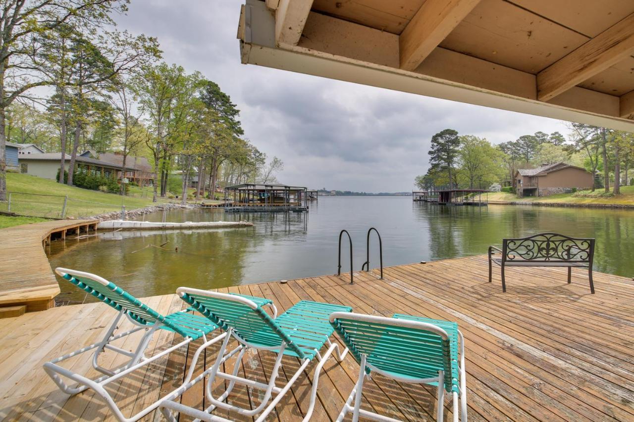 Cozy Lake Cabin With Dock In Hot Springs Natl Park Villa Lake Hamilton Exteriör bild