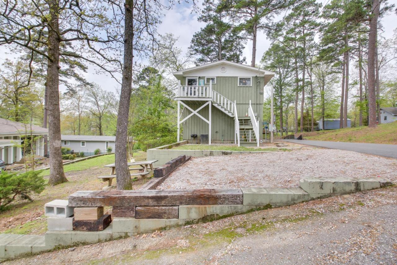 Cozy Lake Cabin With Dock In Hot Springs Natl Park Villa Lake Hamilton Exteriör bild