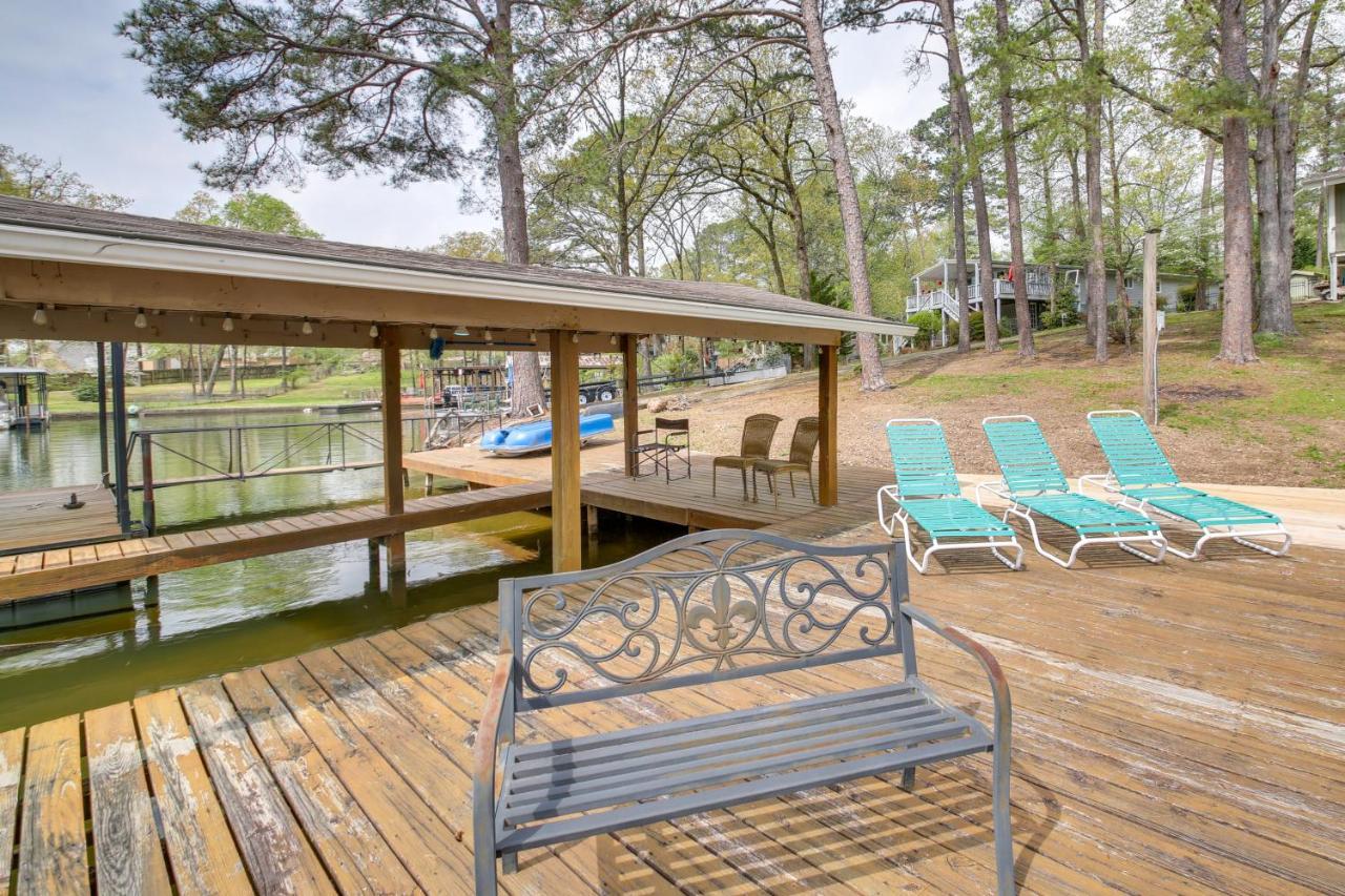 Cozy Lake Cabin With Dock In Hot Springs Natl Park Villa Lake Hamilton Exteriör bild