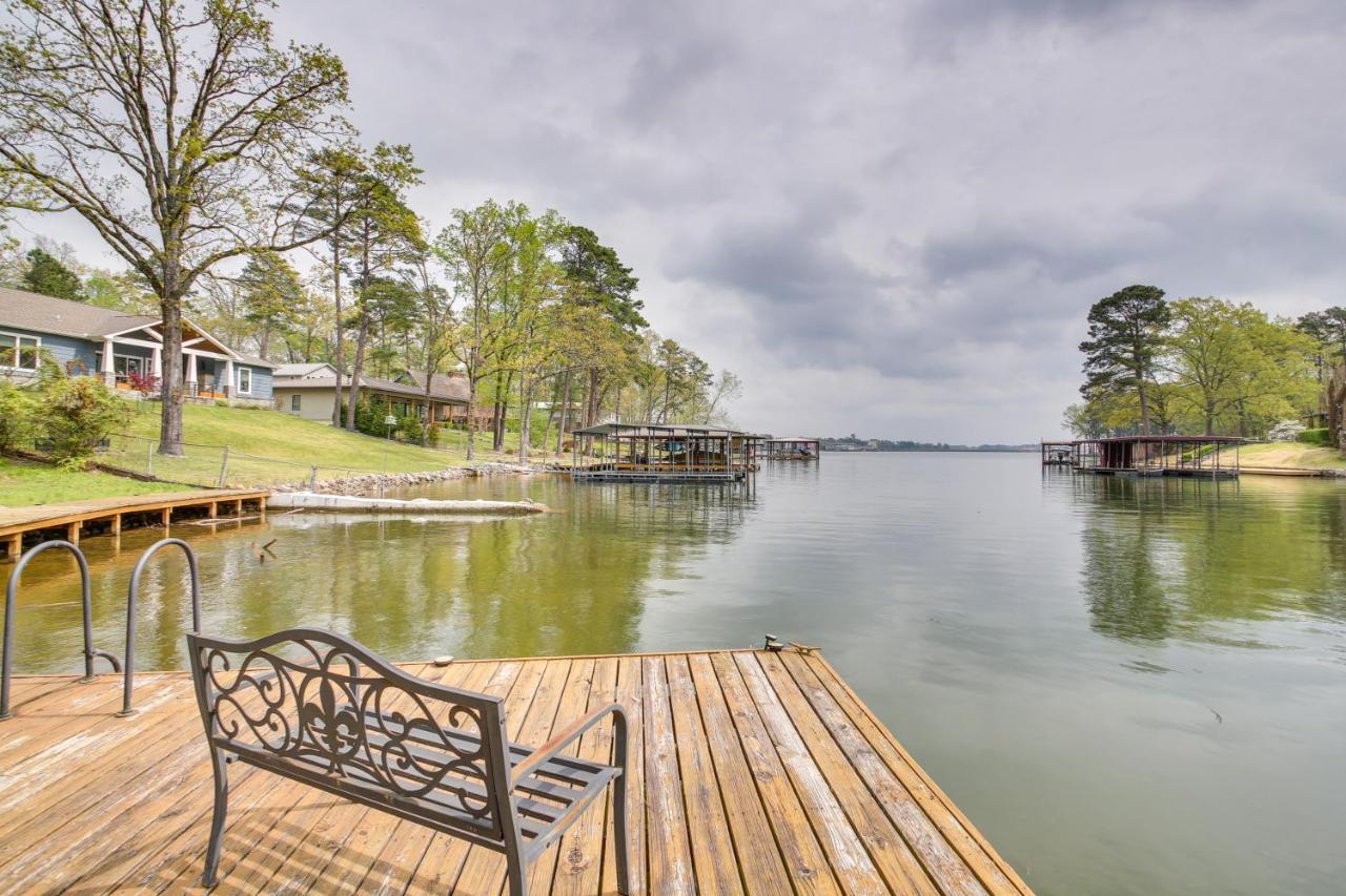 Cozy Lake Cabin With Dock In Hot Springs Natl Park Villa Lake Hamilton Exteriör bild