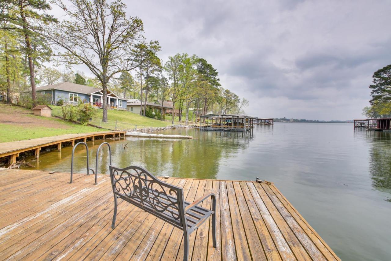 Cozy Lake Cabin With Dock In Hot Springs Natl Park Villa Lake Hamilton Exteriör bild