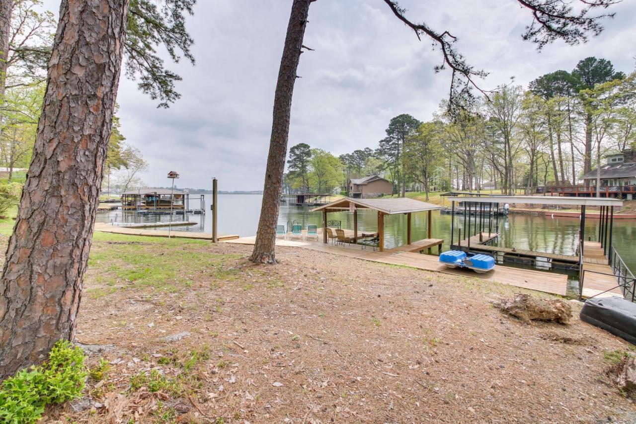 Cozy Lake Cabin With Dock In Hot Springs Natl Park Villa Lake Hamilton Exteriör bild