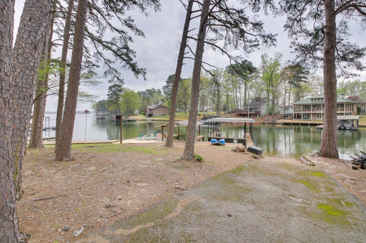 Cozy Lake Cabin With Dock In Hot Springs Natl Park Villa Lake Hamilton Exteriör bild