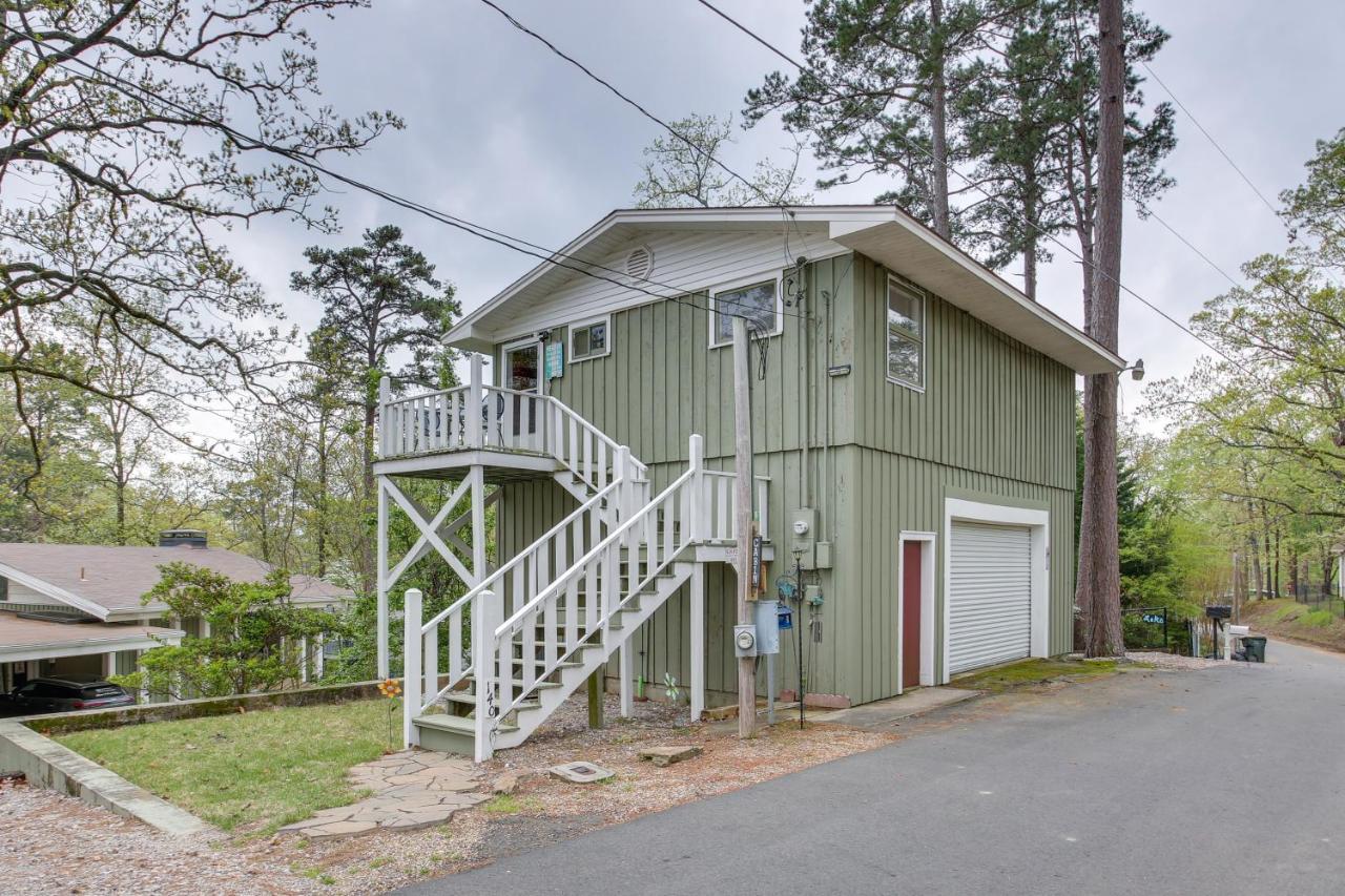 Cozy Lake Cabin With Dock In Hot Springs Natl Park Villa Lake Hamilton Exteriör bild